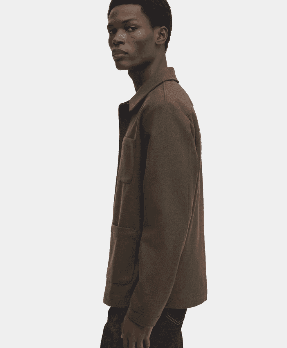 asket The wool overcoat