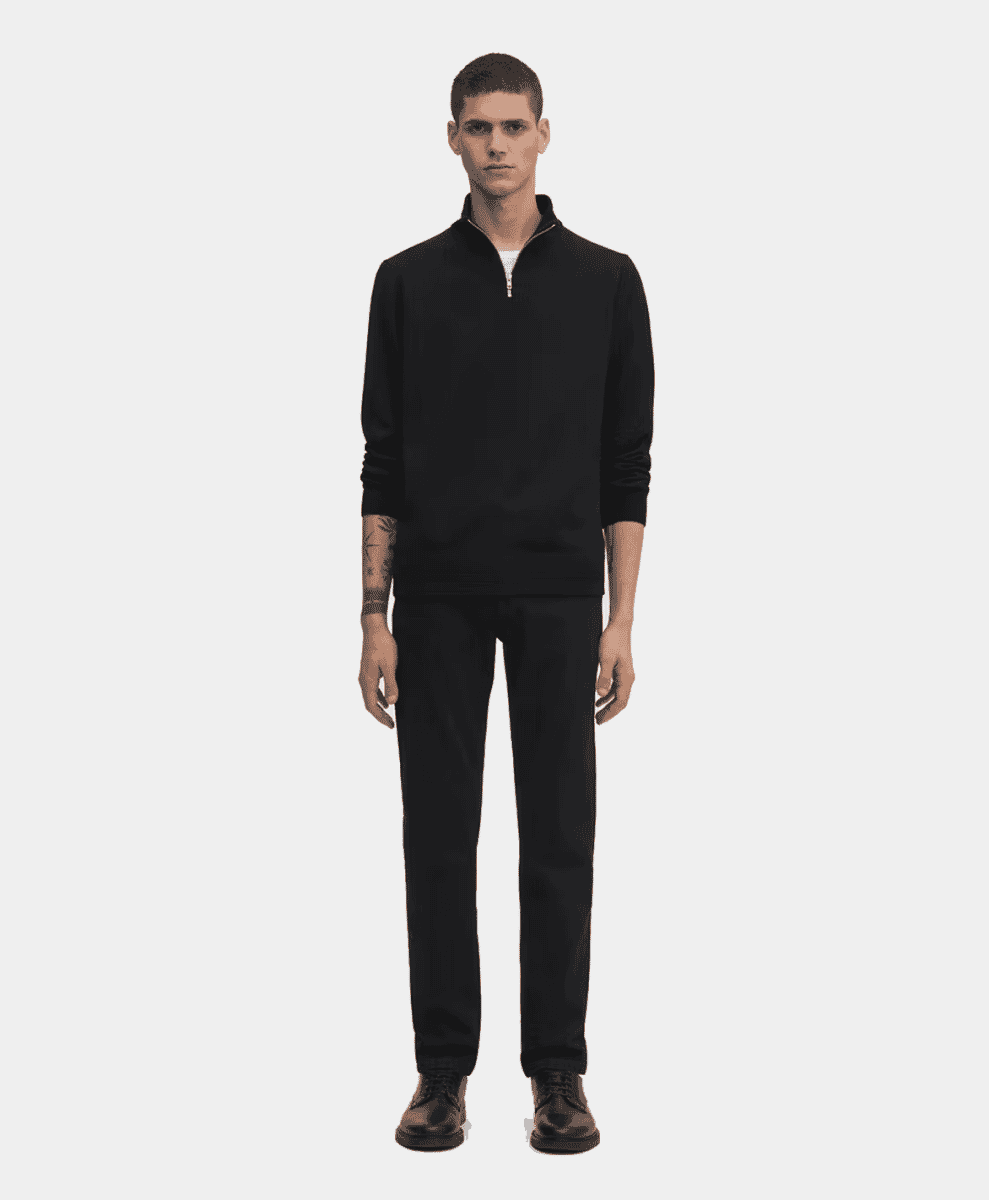 asket The Merino Half Zip Sweater