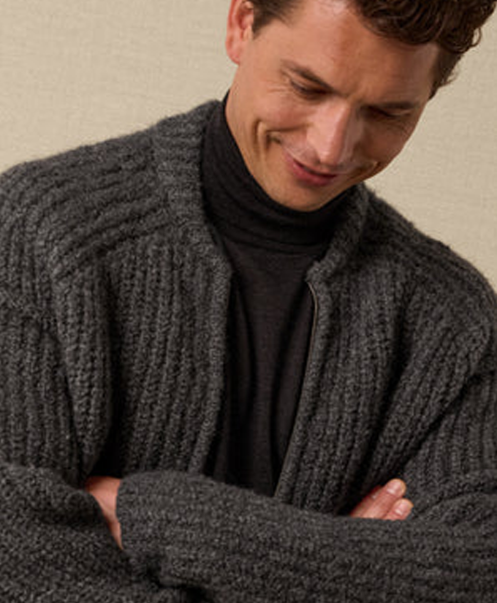 Cardigan
Curon
£520
70% Wool 30% Alpaca wool