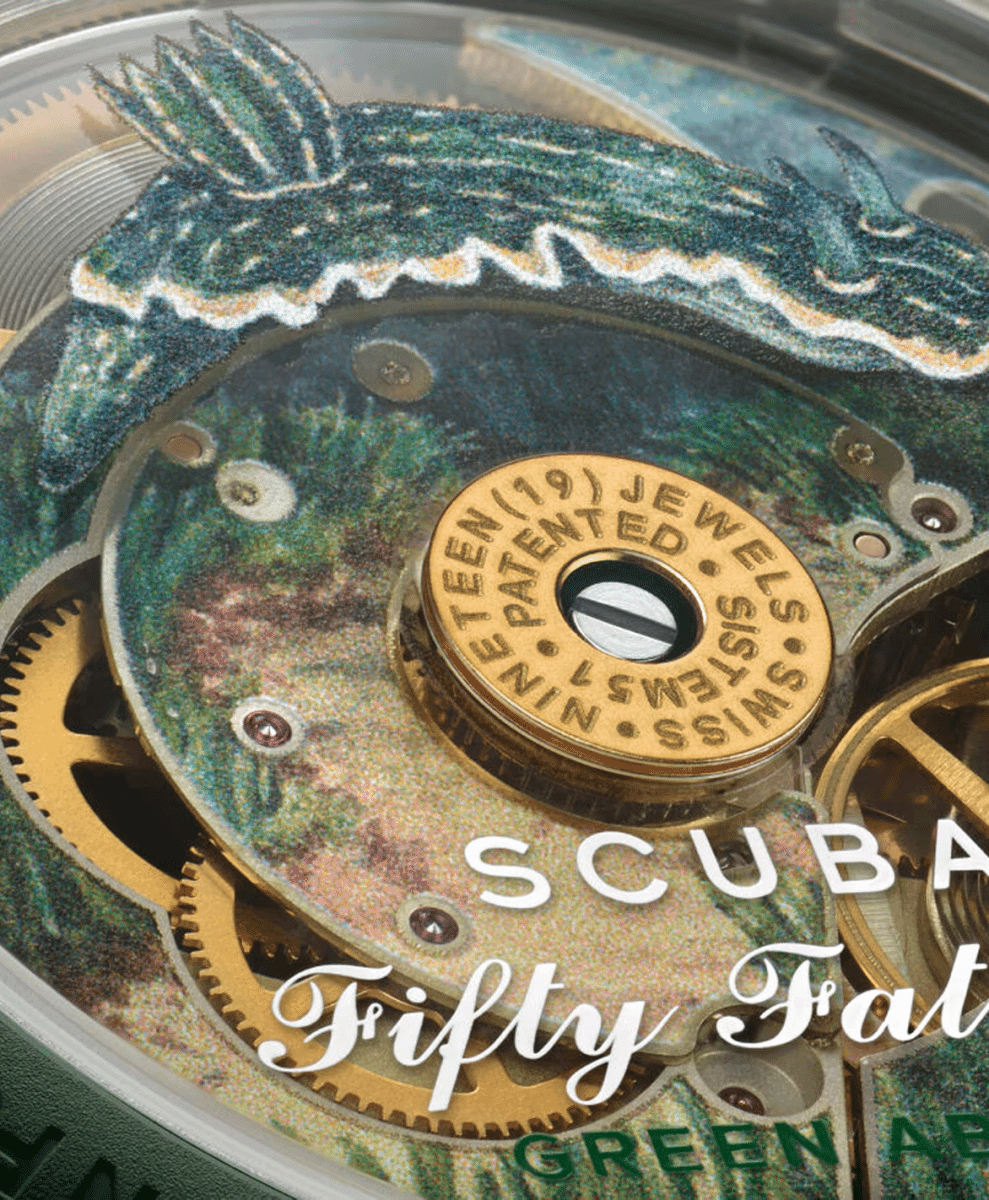 Swatch Fifty Fathoms Green Abyss Scuba 