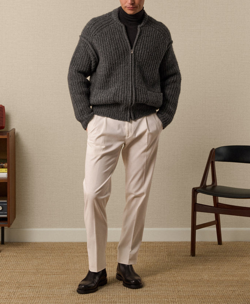 Cardigan
Curon
£520
70% Wool 30% Alpaca wool