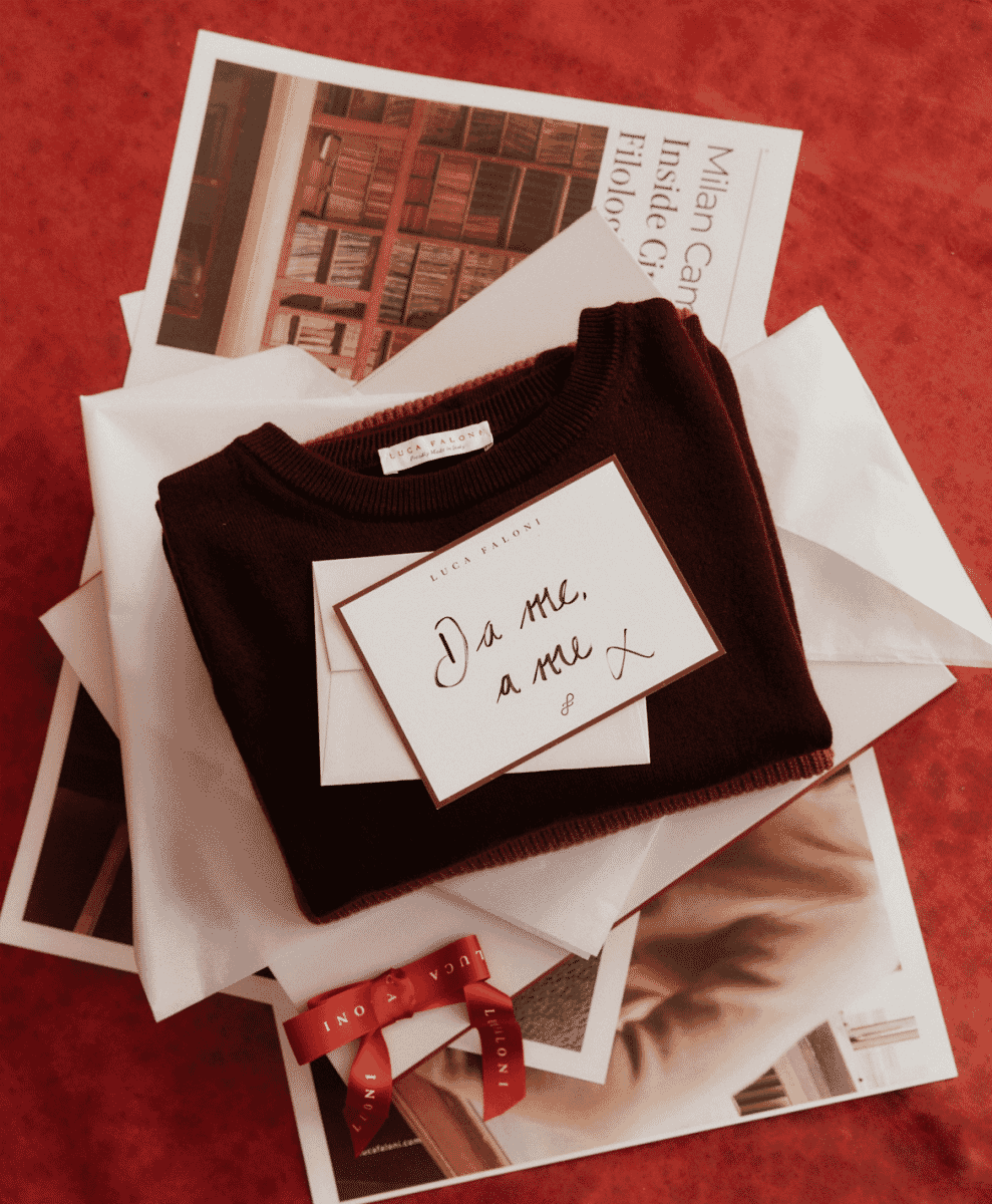 Luca Faloni 2-Ply Cashmere Crew Neck