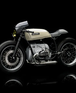 Minimalist Celebration: Motorcycle #1,000 by WalzWerk
