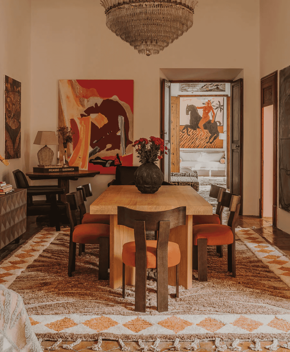 Wildcat Rug Burnt Brown DUSTY DECO