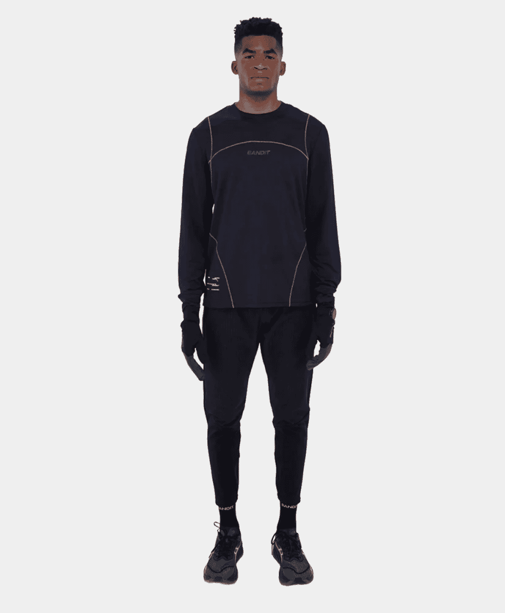 Men's Superwarm™ Run Pant - Black bandit 