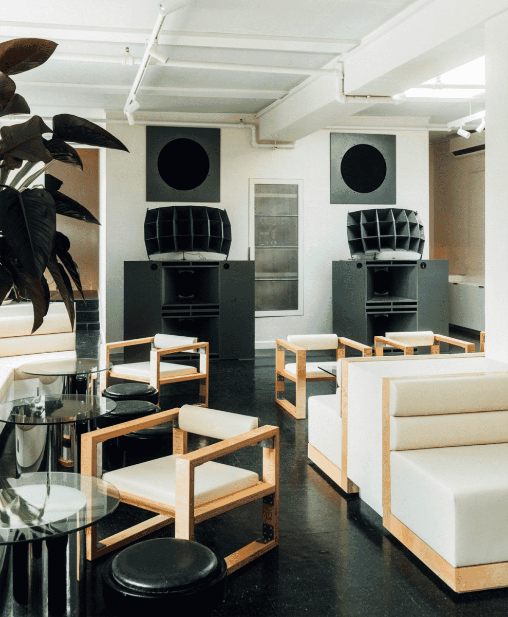 Public Records Sound Room, Brooklyn Listening room,