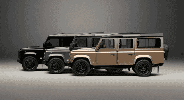 Old School, New Uniforms: Defender V8 Octa by Land Rover Classic