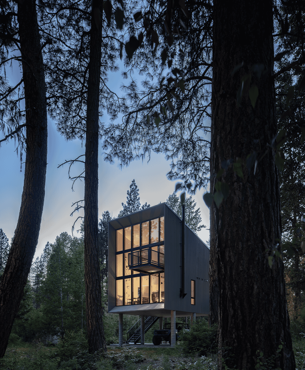 Wenatchee River Cabin by Wittman Estes