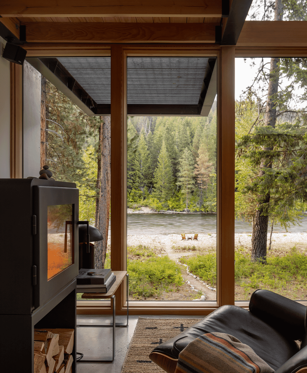 Wenatchee River Cabin by Wittman Estes