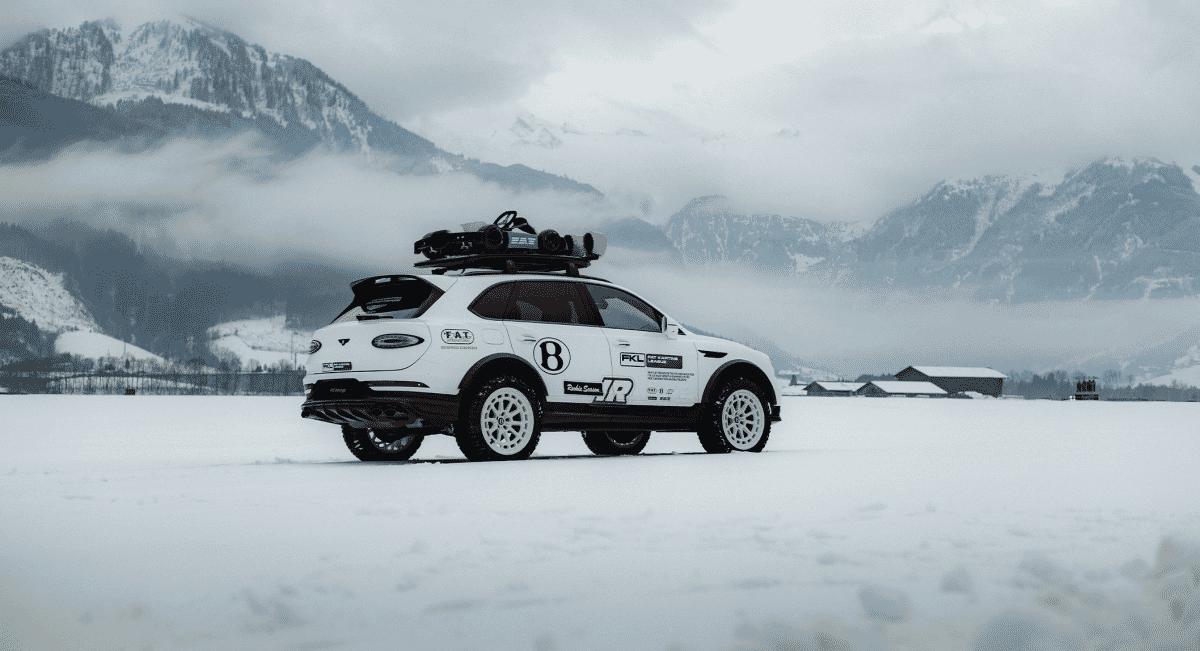 Go-kart included: Bentayga X Concept by Bentley