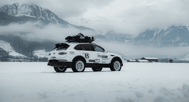 Go-kart included: Bentayga X Concept by Bentley