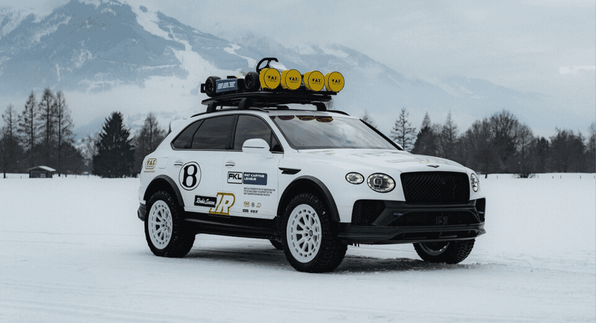 Go-kart included: Bentayga X Concept by Bentley