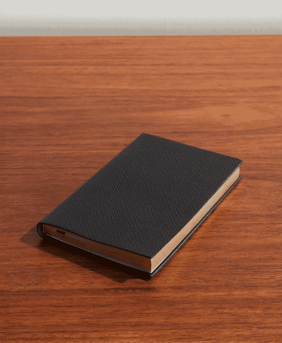 Smythson Cross-Grain Leather Notebook