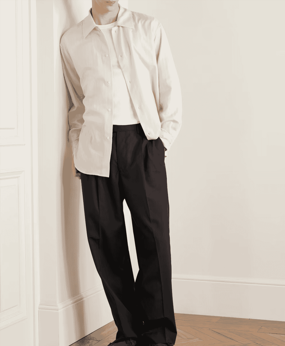 Auralee Cotton-Cashmere Shirt