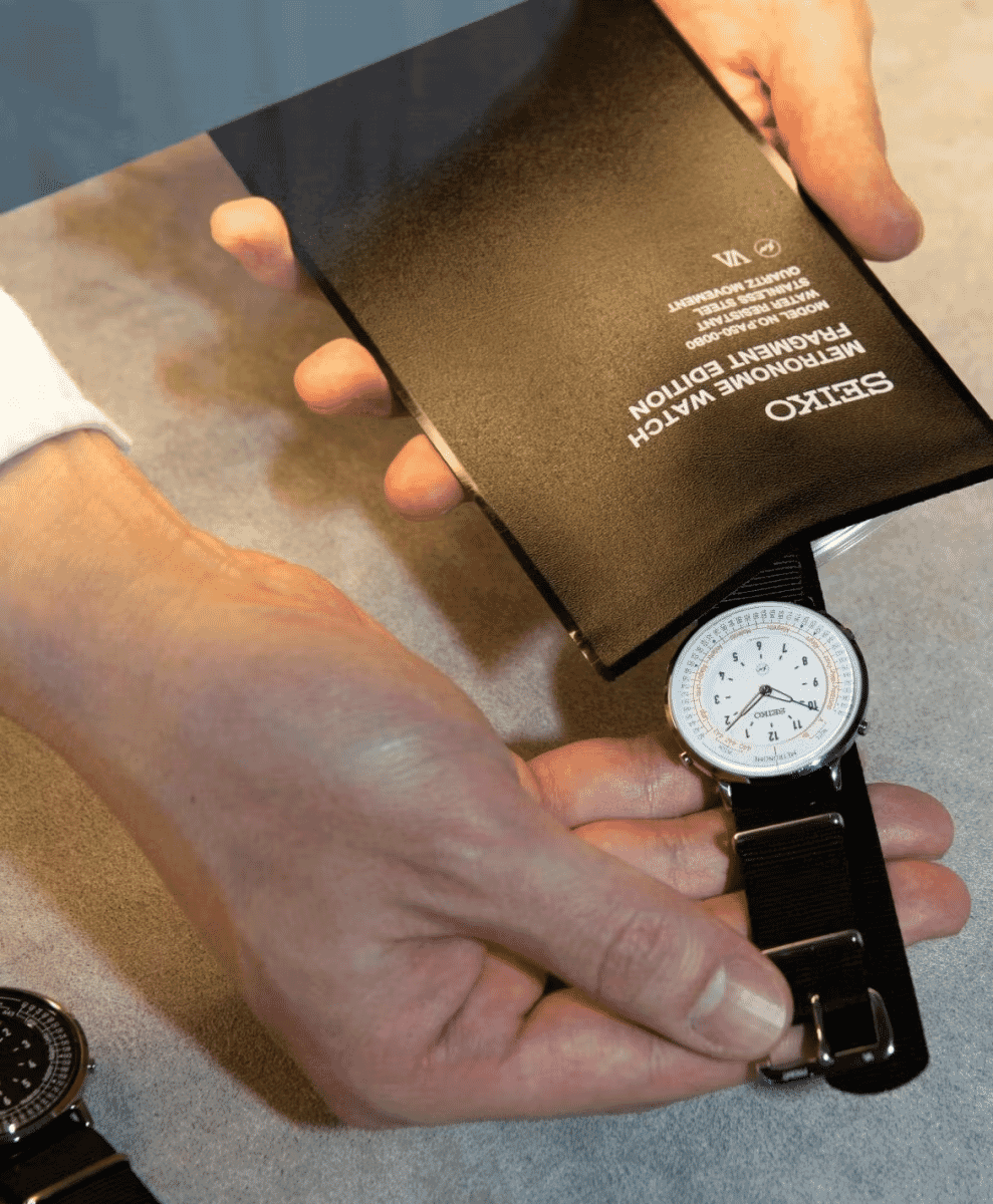 Meet Fragment Design's Take On the Seiko Metronome Watch | OPUMO