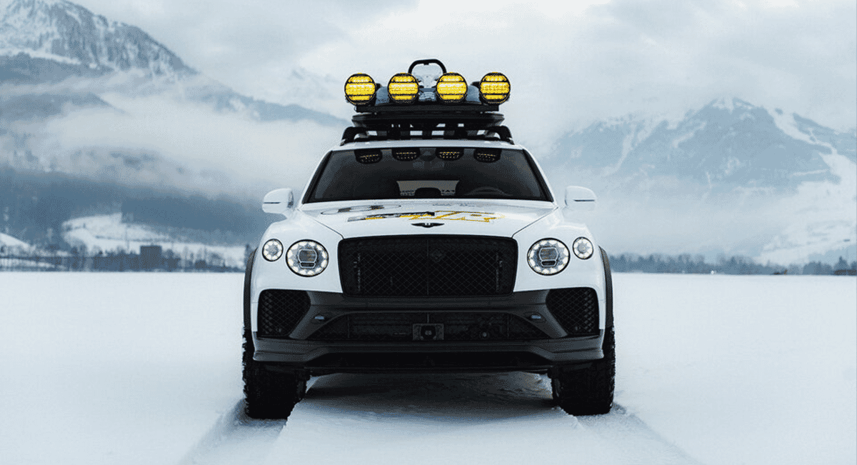 Go-kart included: Bentayga X Concept by Bentley