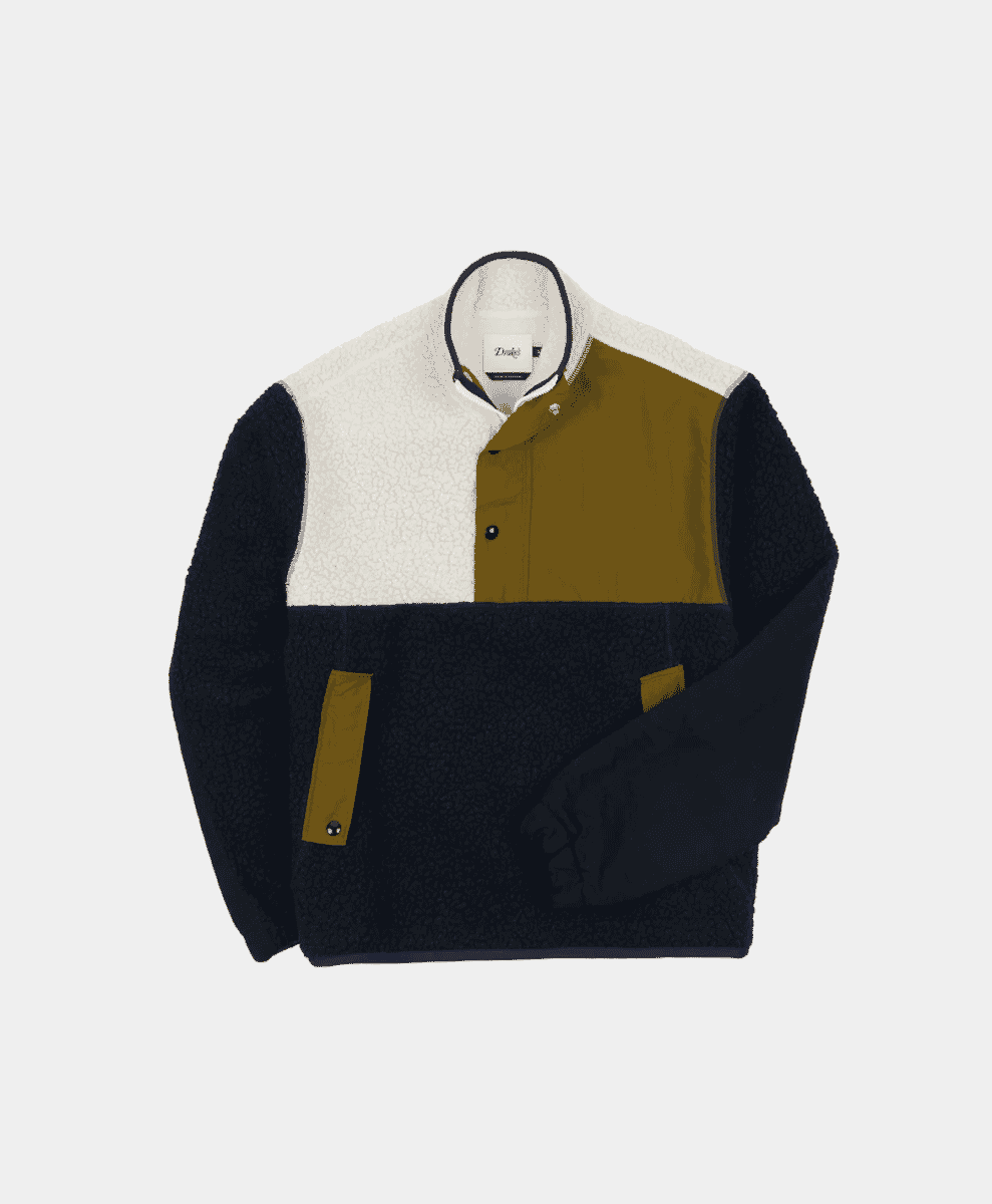 Drake’s Boucle Wool Fleece