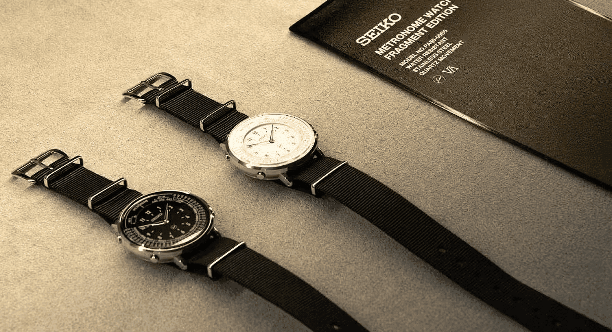 Meet Fragment Design's Take On the Seiko Metronome Watch
