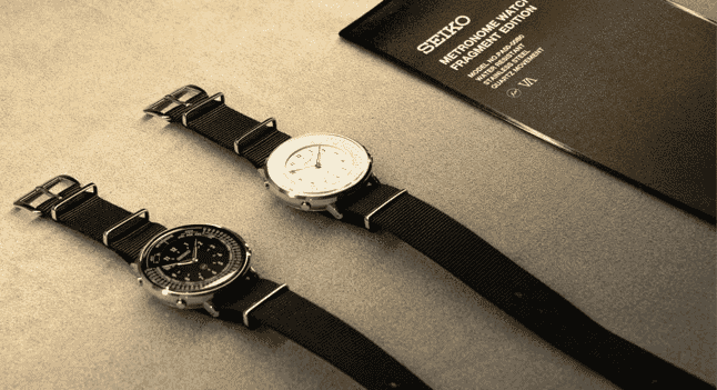 Meet Fragment Design's Take On the Seiko Metronome Watch
