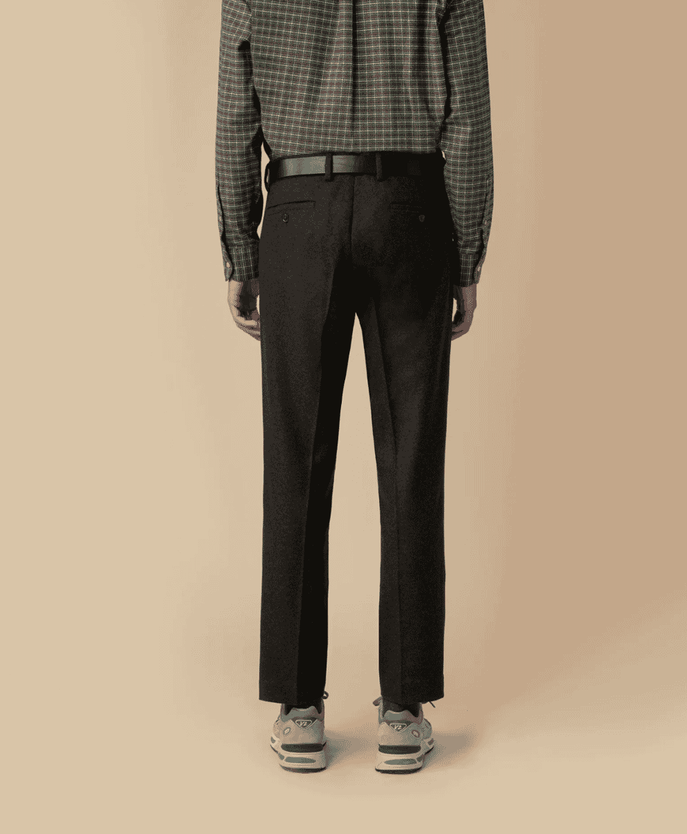 Wool trousers isto grey