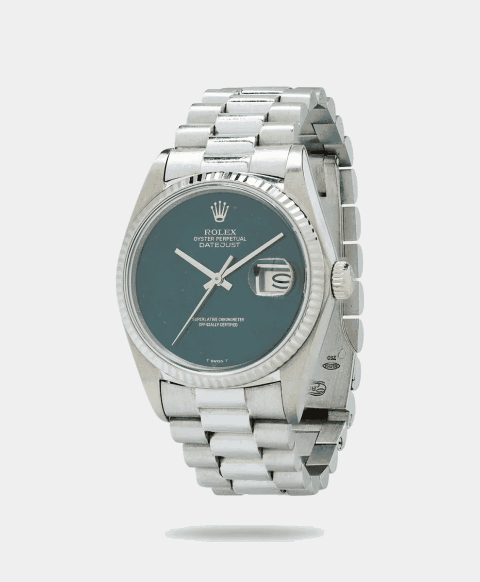  1979 White Gold Bloodstone Datejust by Rolex