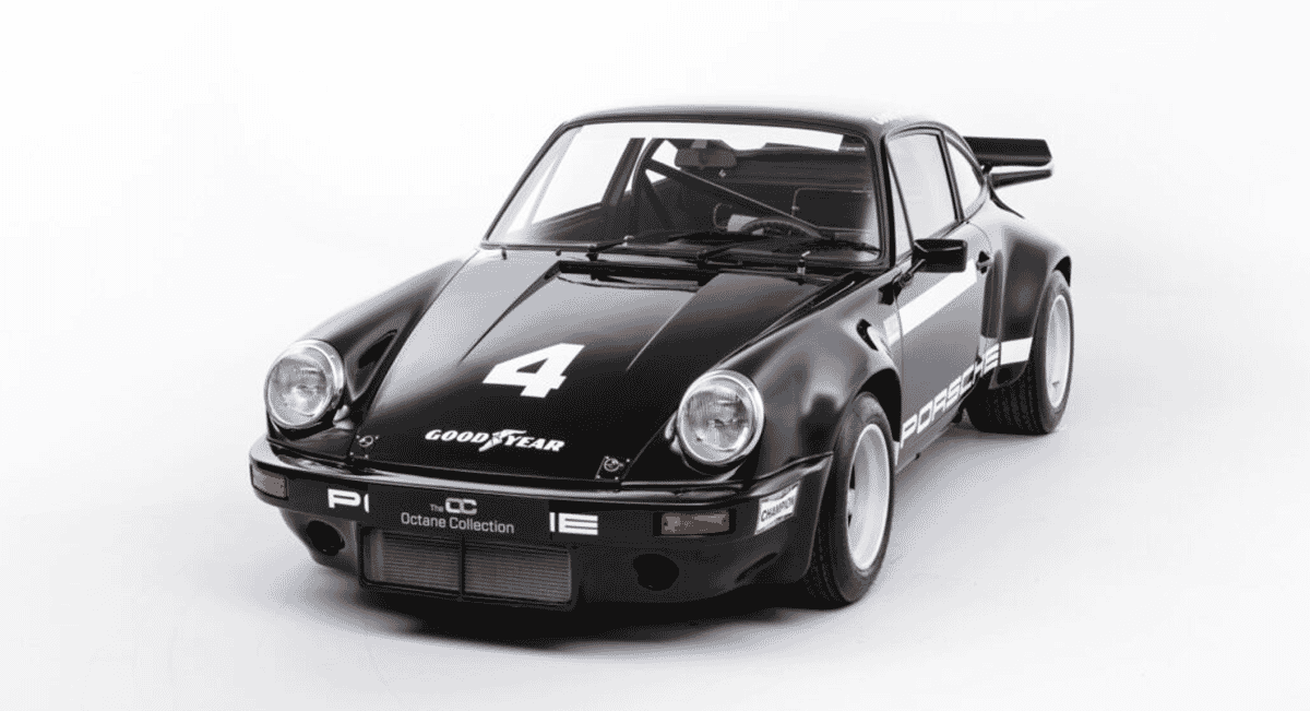 Living Legend: 1973 911 RSR IROC by Porsche black and white