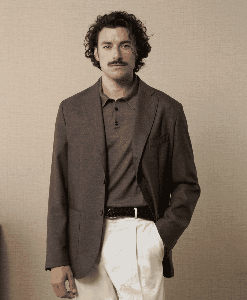 Single-breasted jacket
Lanusei i VELASCA