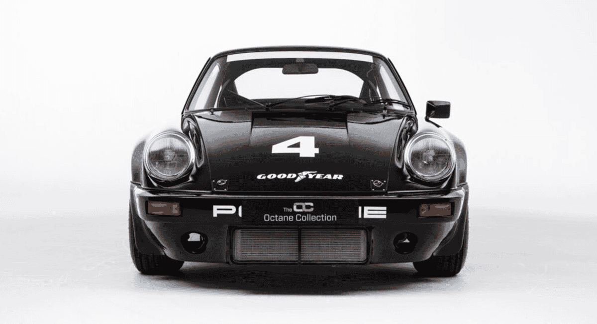 Living Legend: 1973 911 RSR IROC by Porsche black and white