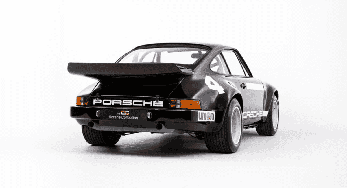 Living Legend: 1973 911 RSR IROC by Porsche black and white