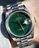Stoned love: 1979 White Gold Bloodstone Datejust by Rolex
