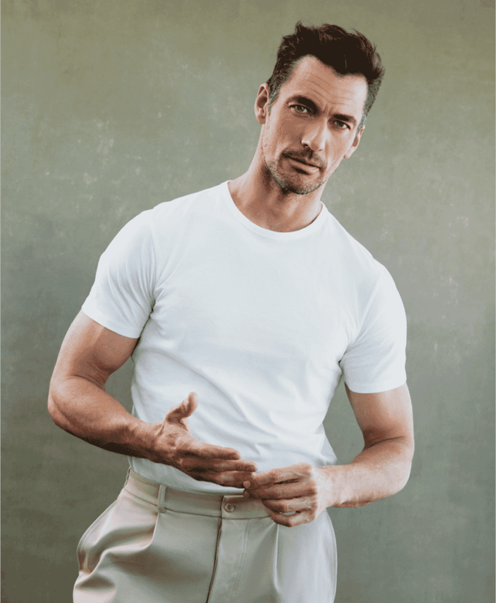 David Gandy Wellwear Ultimate Crew T-shirt: Best for athletic builds