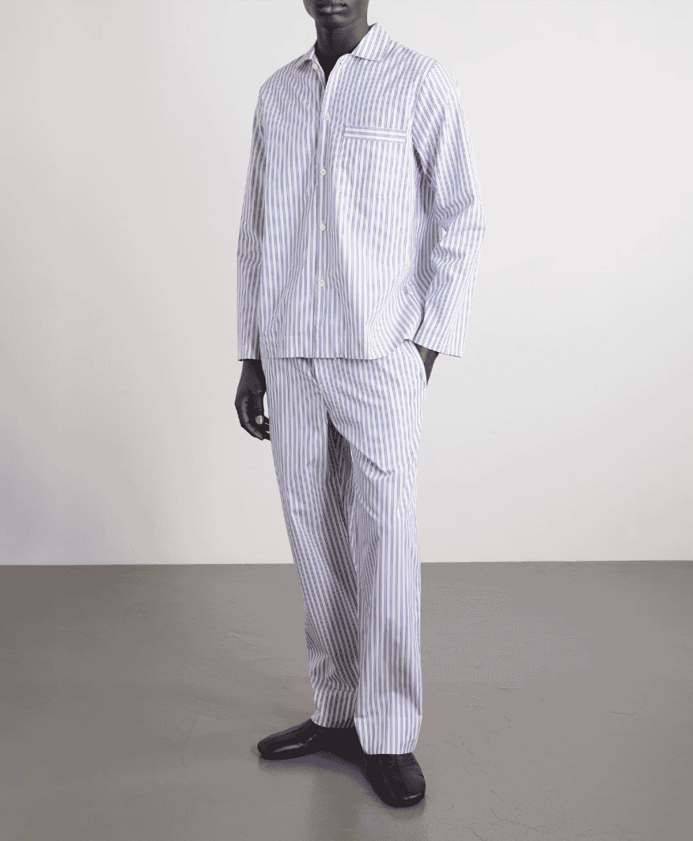 Tekla Striped Pyjama Set