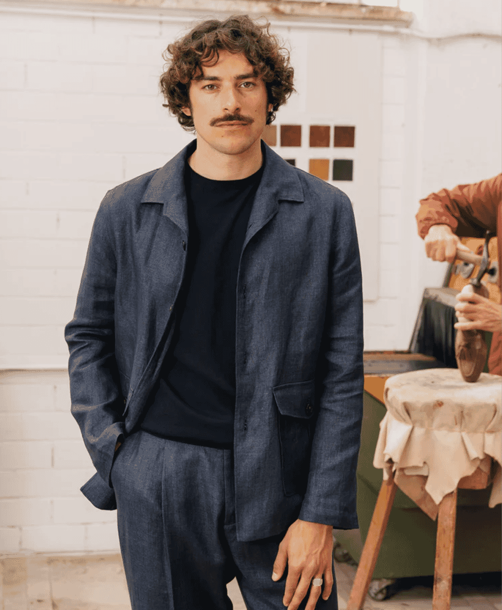 Worker Jacket
Palinuro linen Velasca 
What to Wear to a Wedding (That Isn't a Suit)
