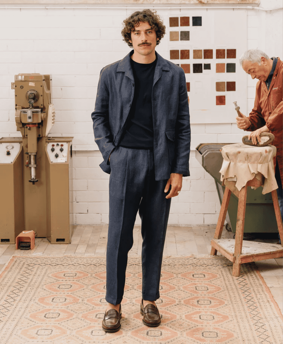 Worker Jacket
Palinuro linen velasca 
What to Wear to a Wedding (That Isn't a Suit)