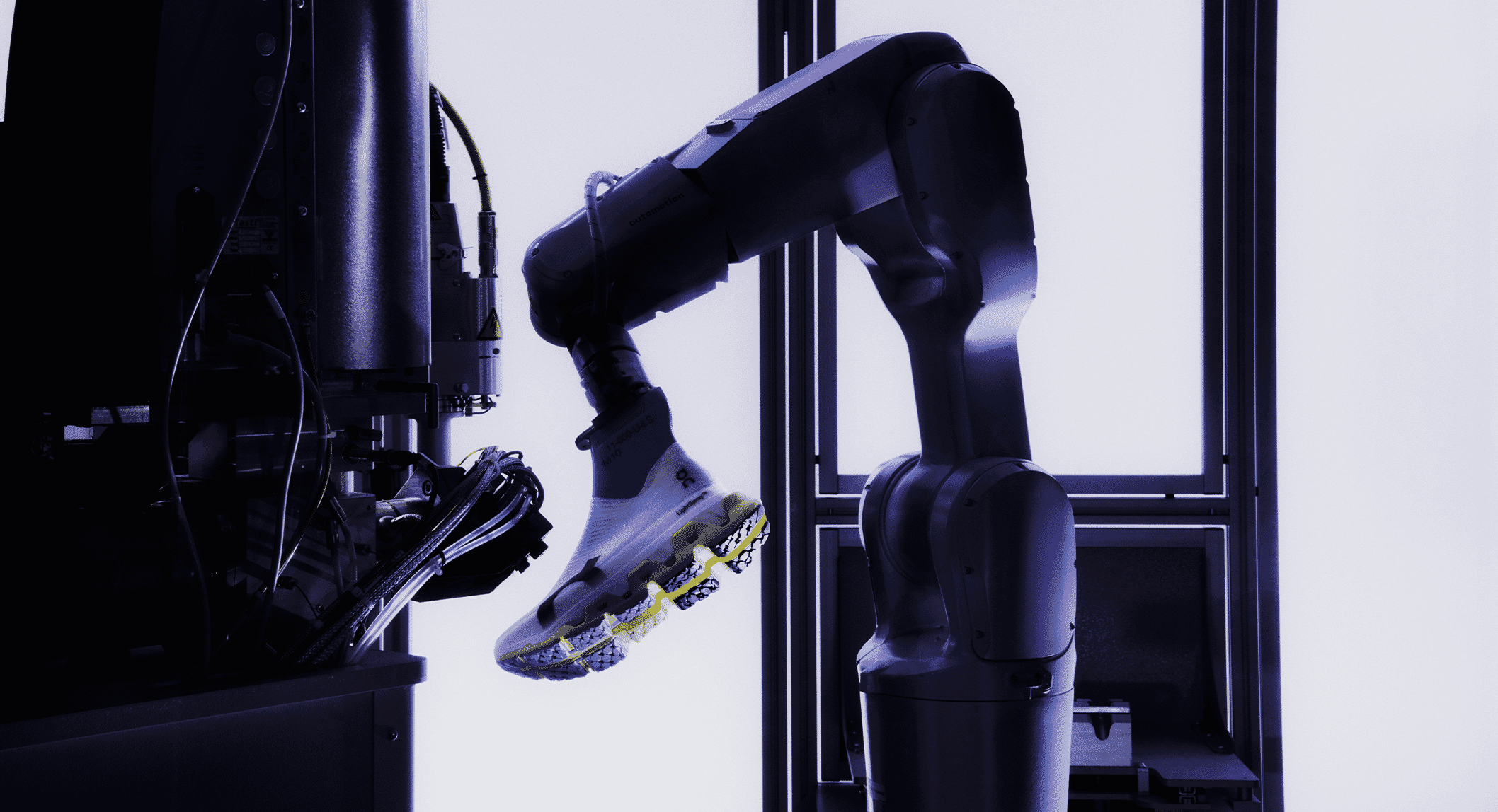 On's New Shoe is Sprayed Together by Robots