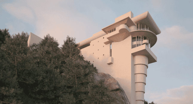 Unbuilt Frank Lloyd Wright: Remarkable Renderings by David Romero
