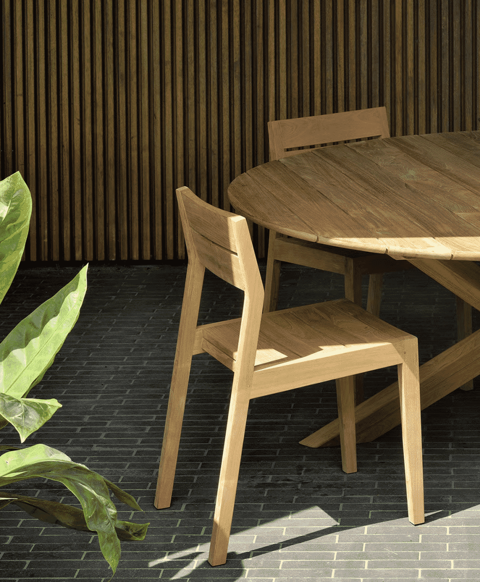 Ethnicraft Circle Outdoor Table