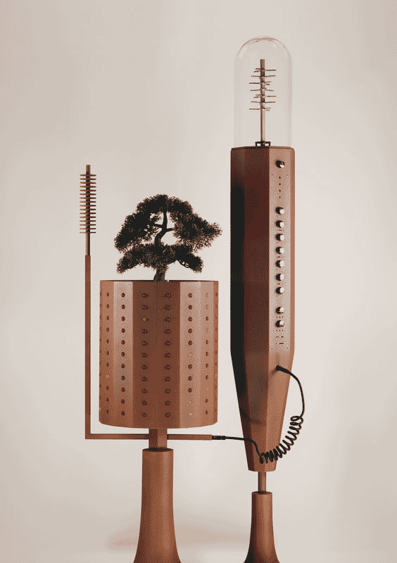 Sound and Vision: Retrofuturist Sculptures by Love Hultén