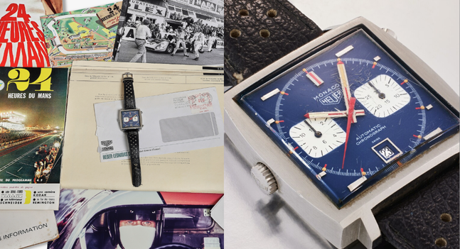 You Could Own Steve McQueen's Heuer Monaco From 'Le Mans'
