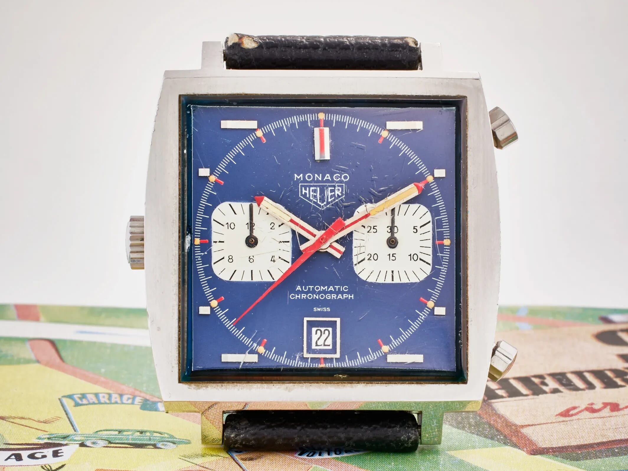 You Could Own Steve McQueen's Heuer Monaco From 'Le Mans'