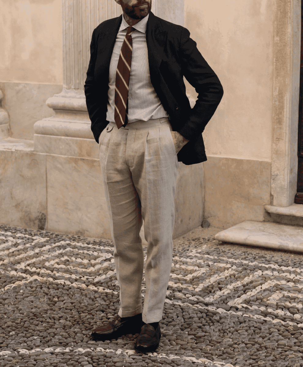 Velasca Salemi Linen Trousers