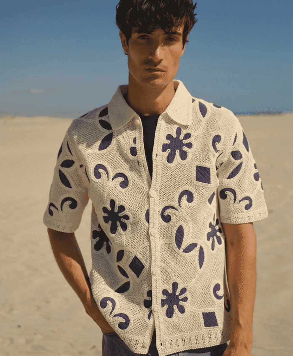 Wax London Knitted Shirt