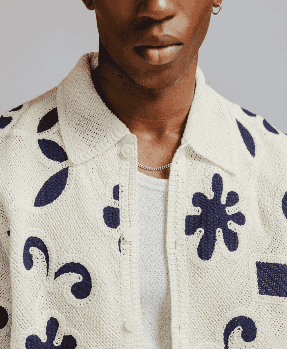 Wax London Knitted Shirt