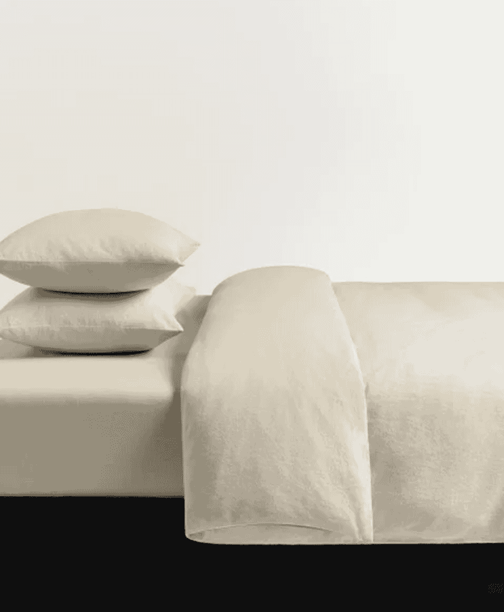 Nordic Knots Linen Blend Bedding Set