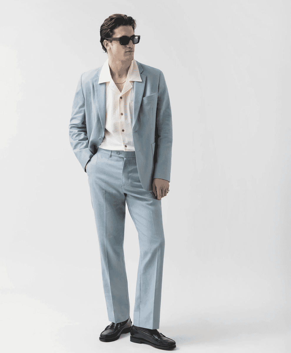 percival Tailored Linen Trousers
£130
Light Blue