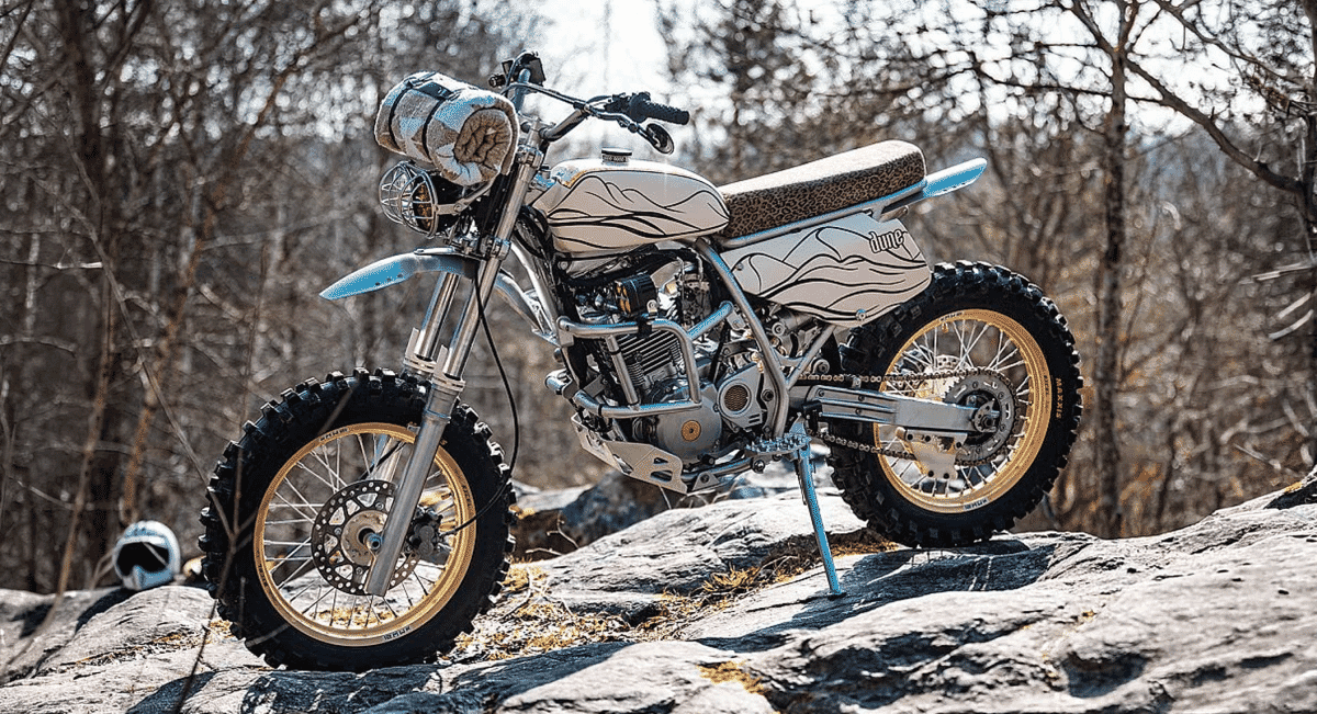 Desert Stormer: Suzuki DR350 by Le Cent Vingt Cinq
