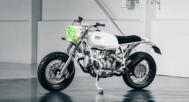 Slow Burn: BMW R80 Scrambler by Tomas Janicek