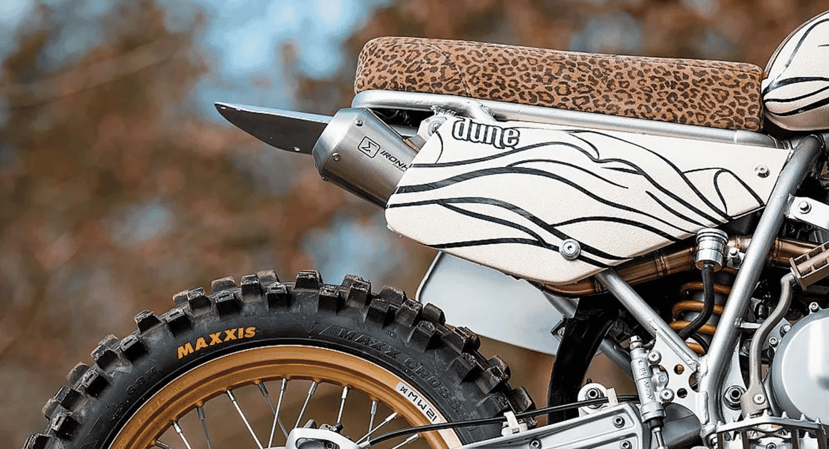 Desert Stormer: Suzuki DR350 by Le Cent Vingt Cinq