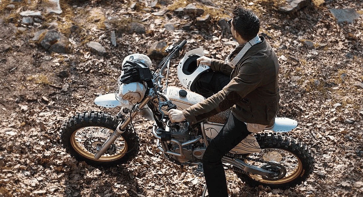 Desert Stormer: Suzuki DR350 by Le Cent Vingt Cinq