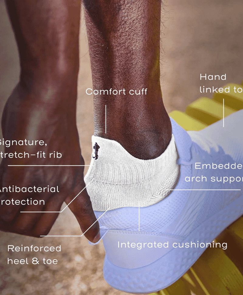 Lightweight cotton socks